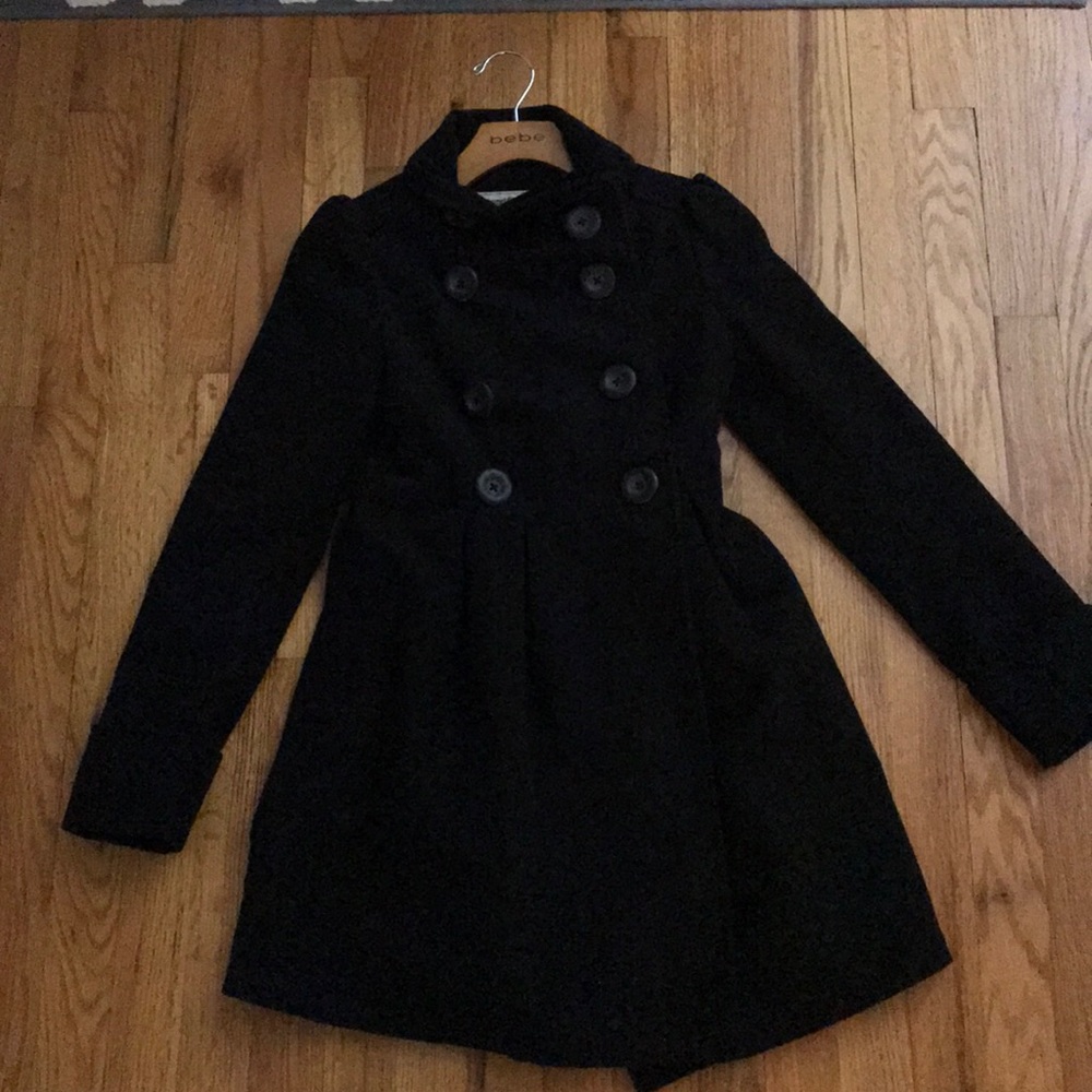 Black Pea coat